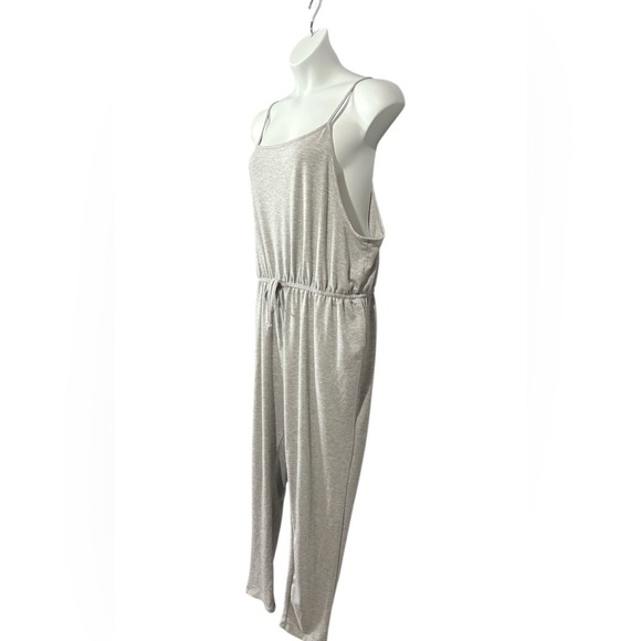 U2B, Plus Size Jumpsuit With Pockets, 1X, Gray - Picture 6 of 9